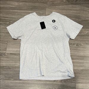 Hurley Light Gray Men's Short Sleeve Tee